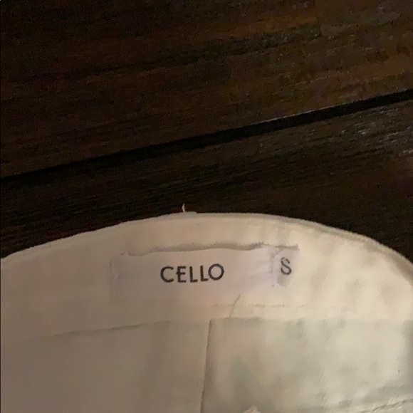 denim white skirt - Picture 3 of 3